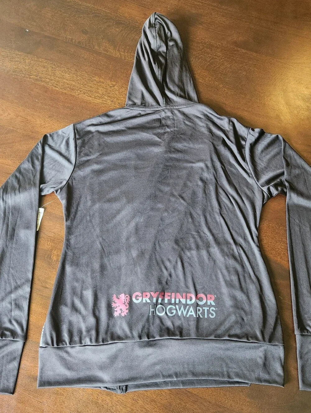 Harry Potter Hooded Jacket in Gray and Burgundy